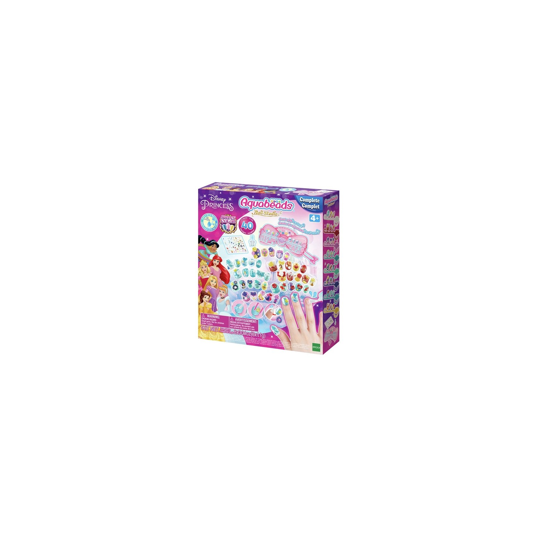 Aquabeads, Estudio De Uñas Aquabeads, Princesas De Disney (35006)