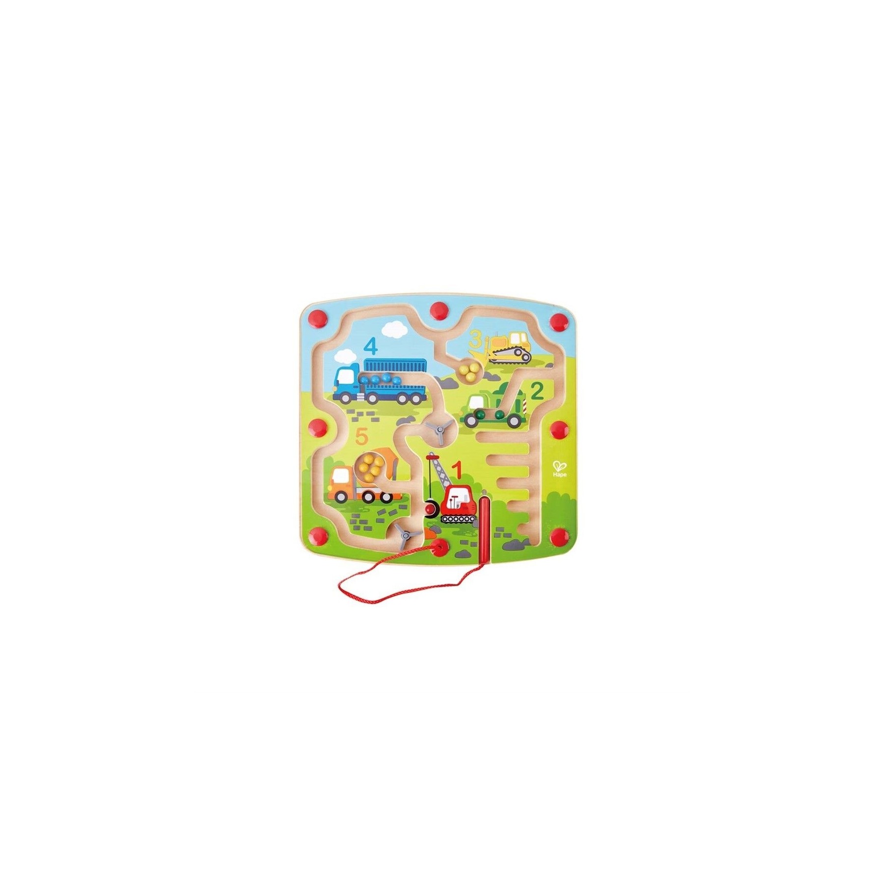 Hape - Laberinto de construcción y números (87-1713)