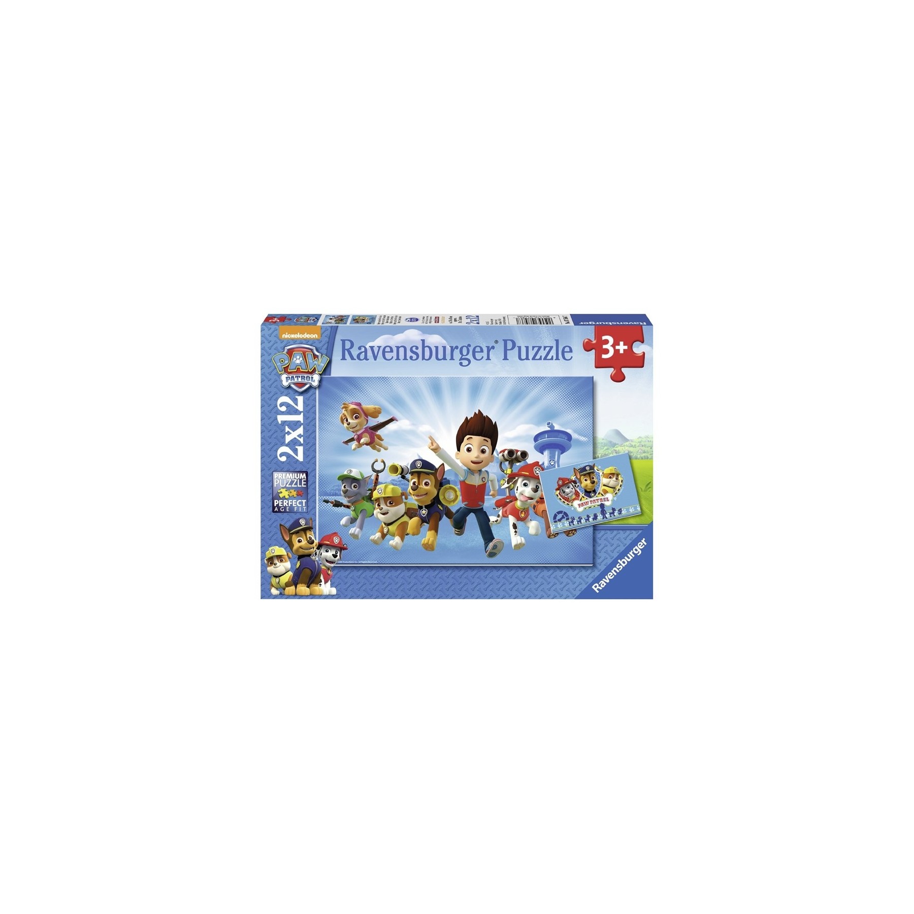 Ravensburger - Paw Patrol 2x12p puzzle - (10107586)