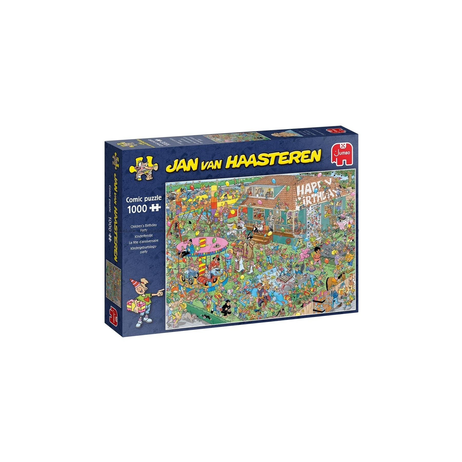 Rompecabezas Jan van Haasteren - Fiesta de Cumpleaños Infantil (1000 Piezas) (JUM0035)