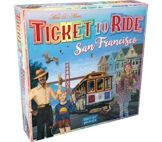 Ticket to Ride - San Francisco (Nordic) (DOW720964)