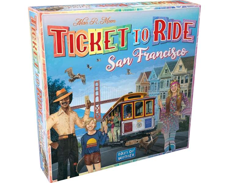 Ticket to Ride - San Francisco (Nordic) (DOW720964)