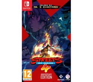 Streets of Rage 4 Anniversary Edition Juego para Consola Nintendo Switch, PAL ESPAÑA