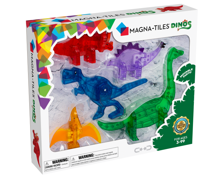 Magna-Tiles - Dinos 5 pcs set - (90229)