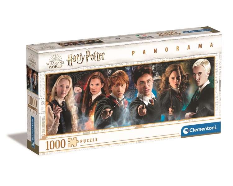 Clementoni - Panorama Puzzle 1000 pcs - Harry Potter (39639)