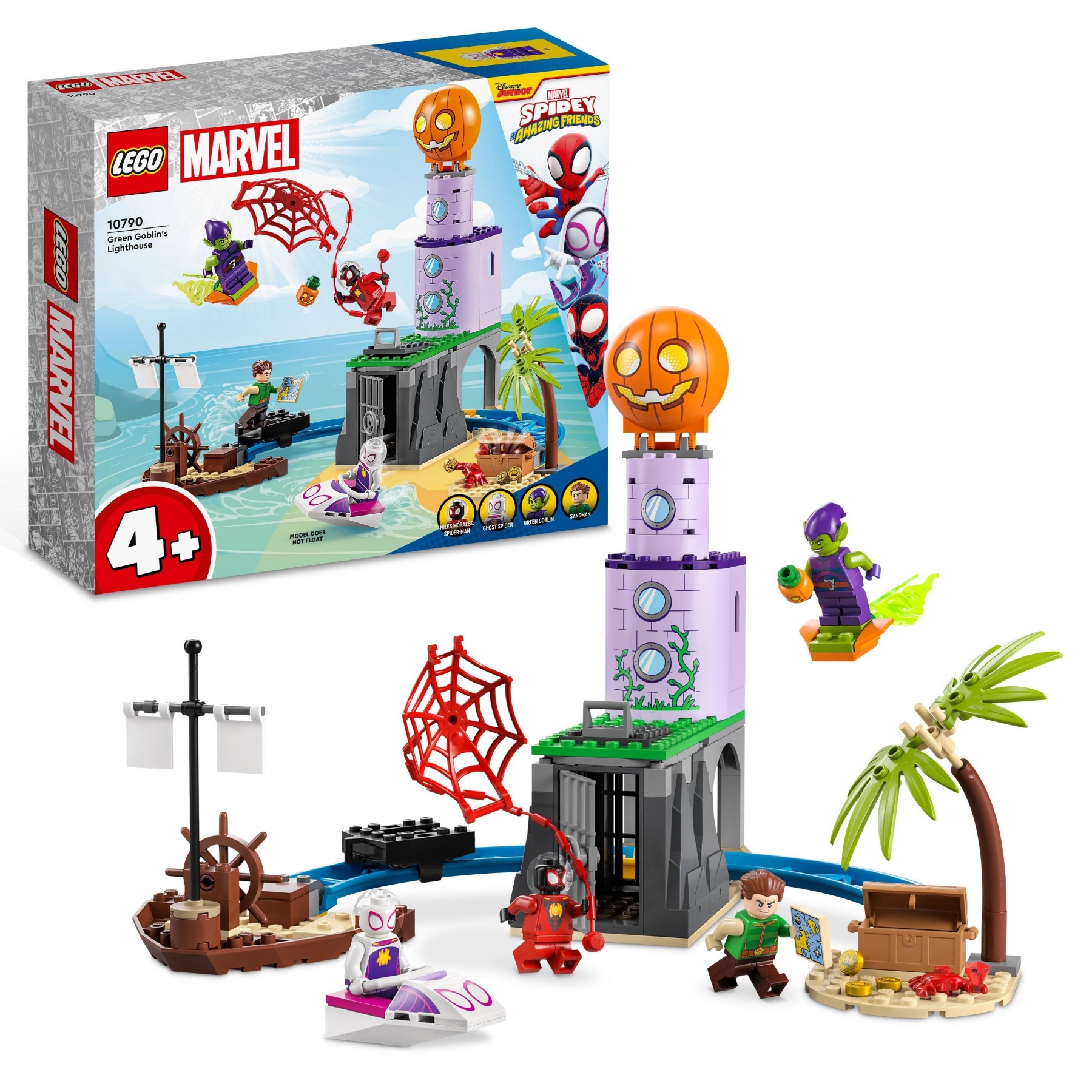 LEGO Super Heroes, Equipo Spidey en el Faro del Duende Verde (10790)