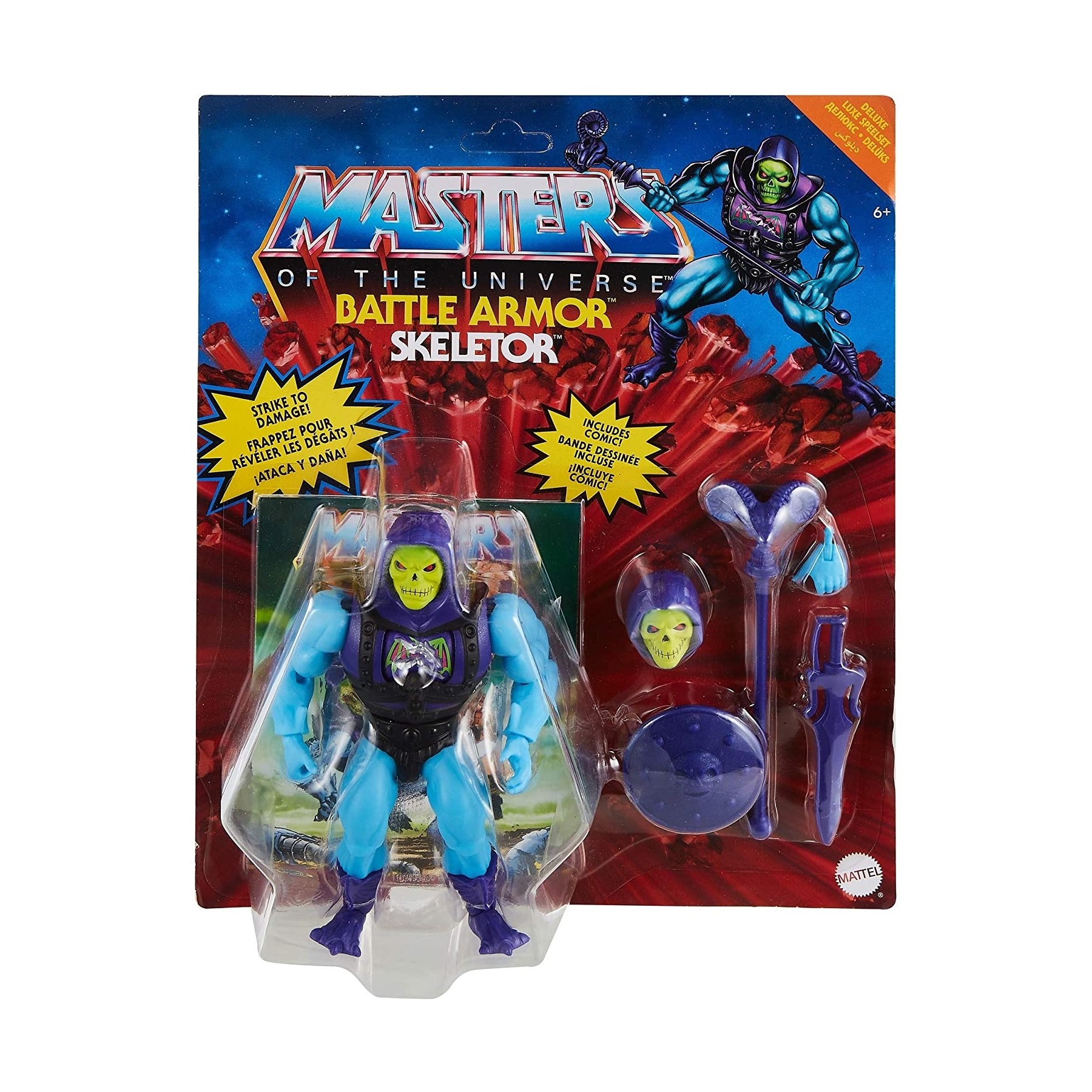 Masters Of The Universe - Origins 14 cm Deluxe Figure - Skeletor (GVL77)