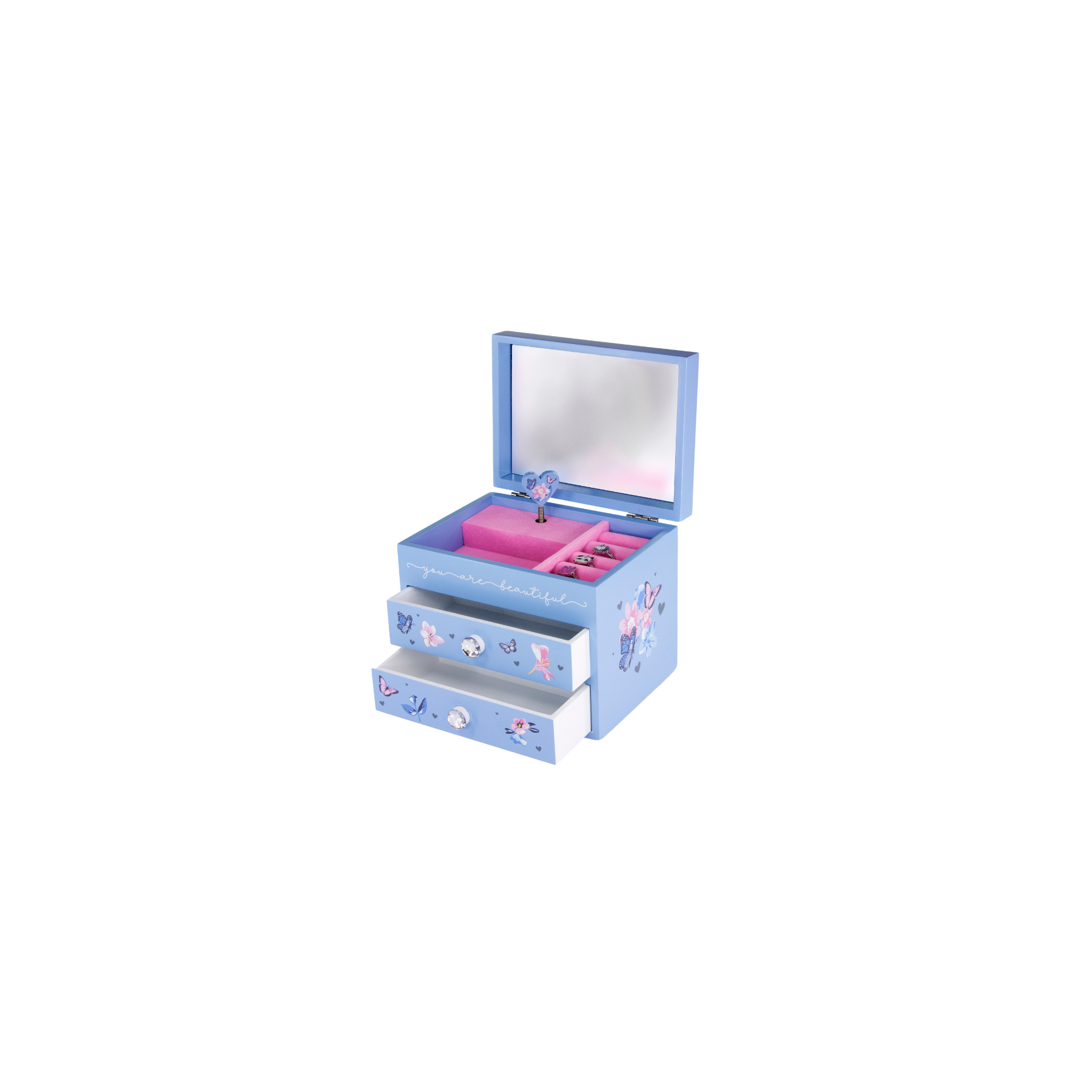 Tinka - Jewelry Box with Music - Butterfly (8-803902)