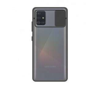 Funda Gel Samsung Galaxy A12 con cámara Cubierta Deslizante