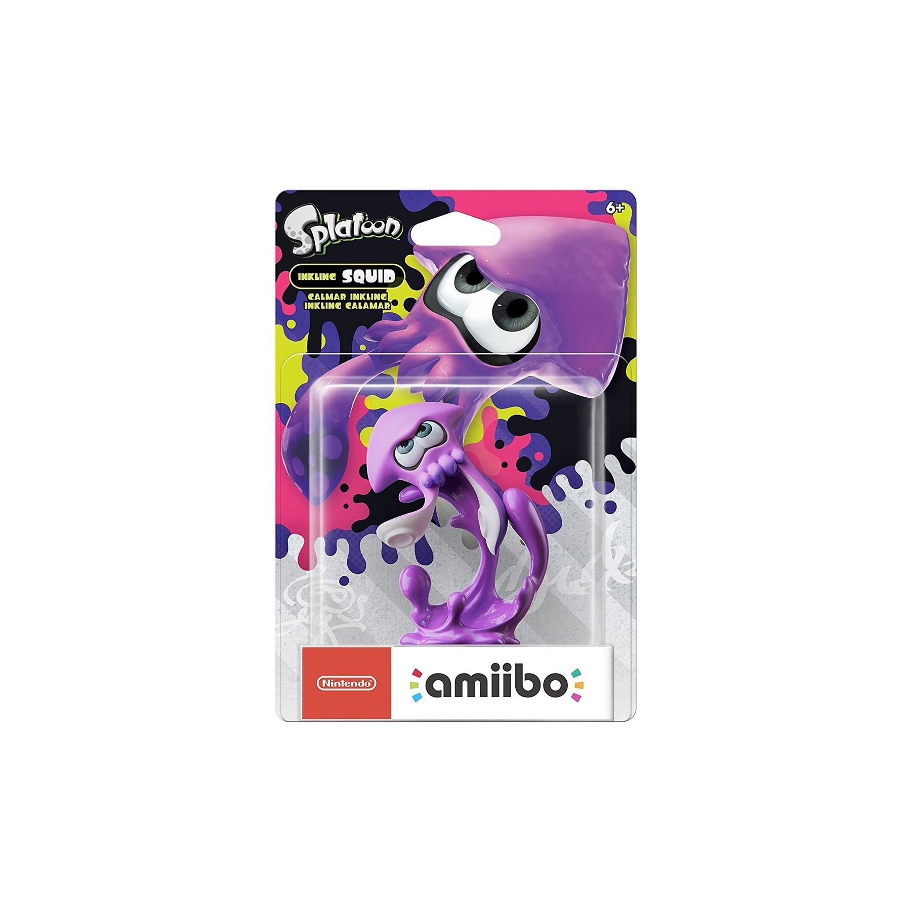 Inkling Squid Neon Purple (Splatoon)