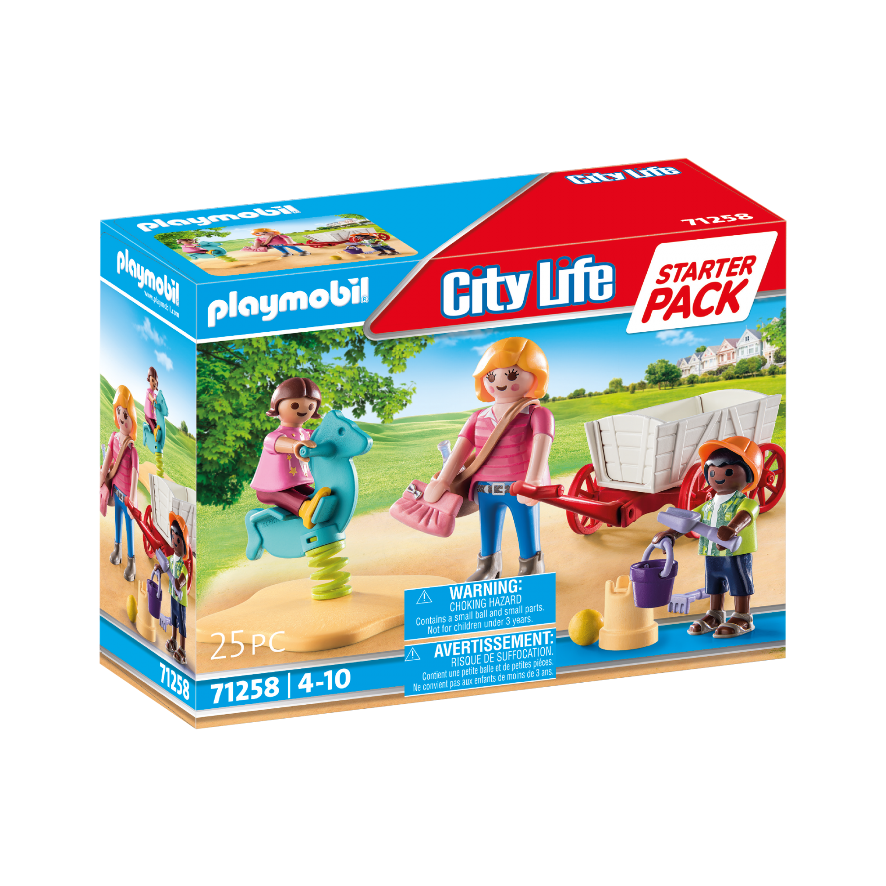 Playmobil - Starter Pack Educator with handcart (71258)