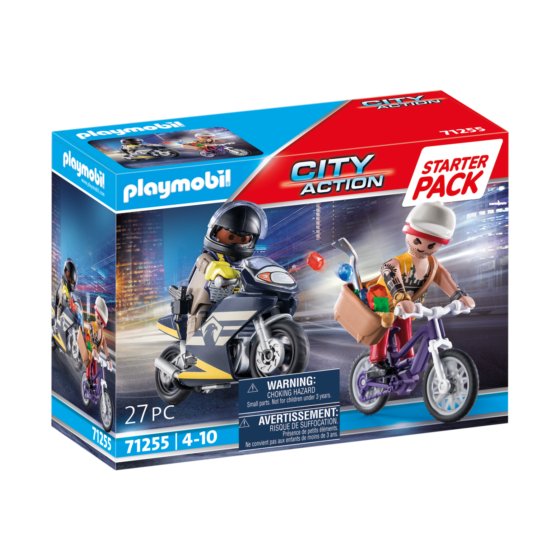 Playmobil - Starter Pack SEK and Jewel Thief (71255)