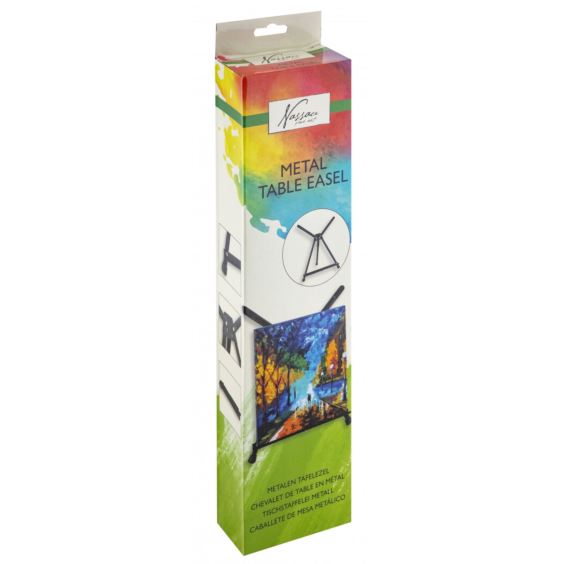 Nassau, Caballete De Mesa De Aluminio, (K-Ar0947/Ge)