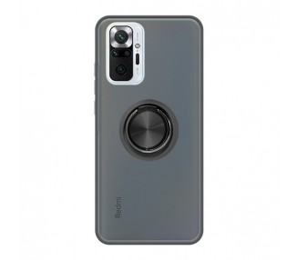 Funda Gel Xiaomi Redmi Note 10 Pro Imán con soporte Smoked