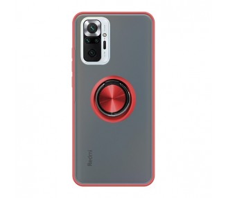 Funda Gel Xiaomi Redmi Note 10 Pro Imán con soporte Smoked