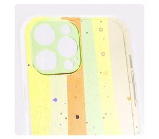Funda Silicona Arcoíris - iPhone 12 6,7"