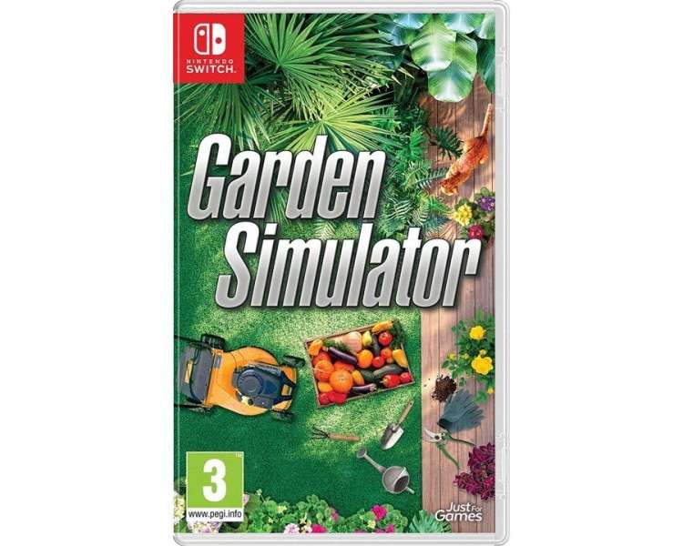 Garden Simulator Juego para Consola Nintendo Switch, PAL ESPAÑA