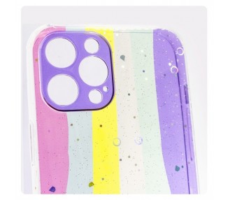 Funda Silicona Arcoíris - iPhone 12 Mini