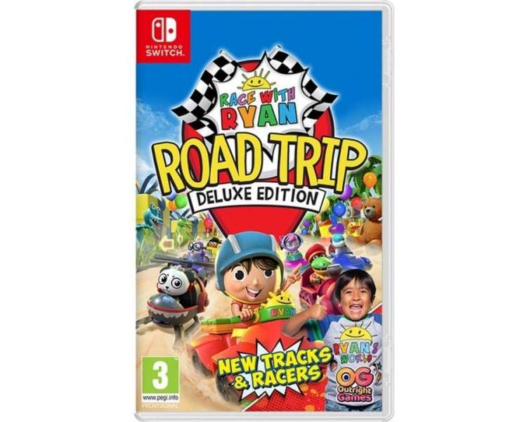 Race with Ryan: Road Trip (Deluxe Edition), Juego para Consola Nintendo Switch