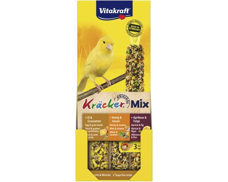 Vitakraft - Kräcker® Mix Honey/fruit/egg for canary´s
