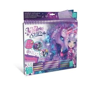 Nebulous Star - Large Creative Sketchbook - Purple