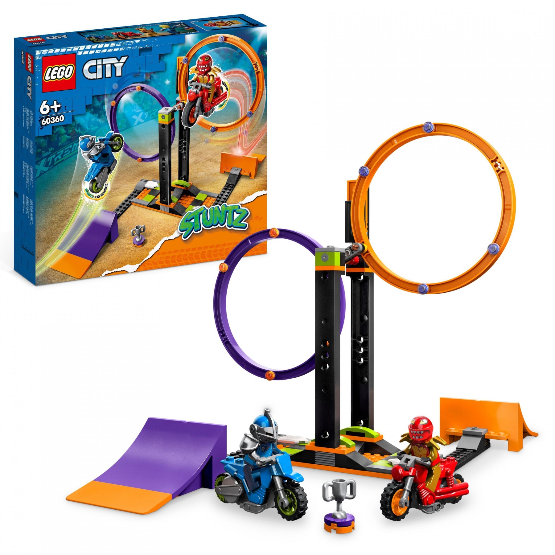 LEGO City - Spinning Stunt Challenge (60360)