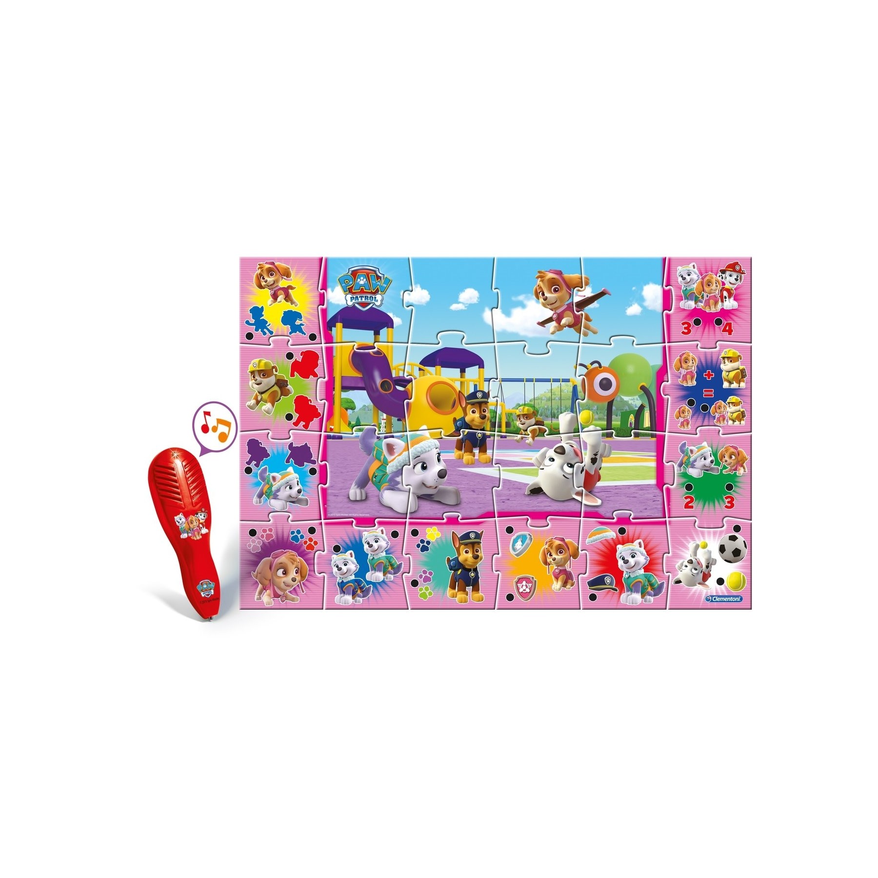 Clementoni - Giant Floor Puzzle -  Paw Patrol (Pink) (61825)