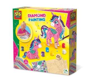 Ses Creative, Pintura De Diamantes, Unicornios En 3D, (S14134)