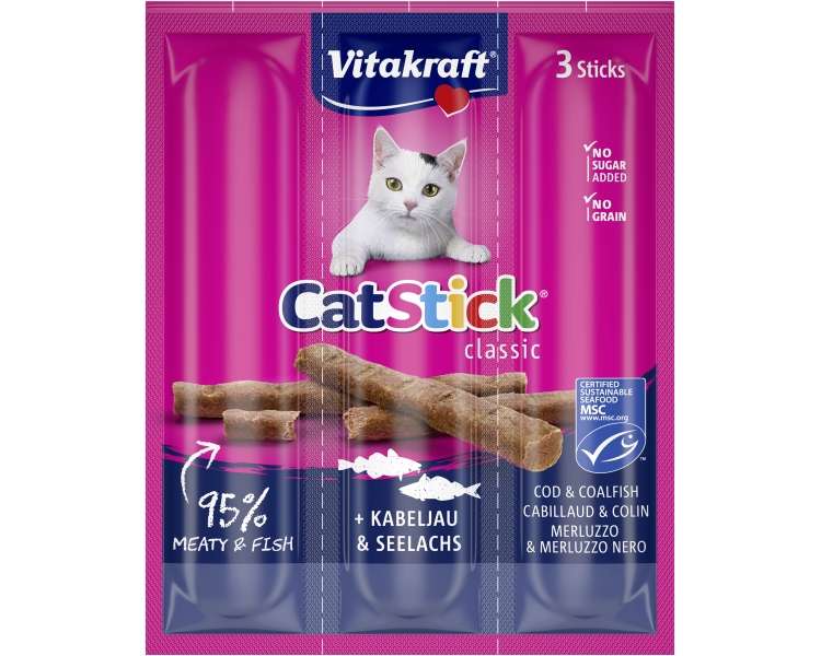 Vitakraft - Cat Stick® with cod and coalfish