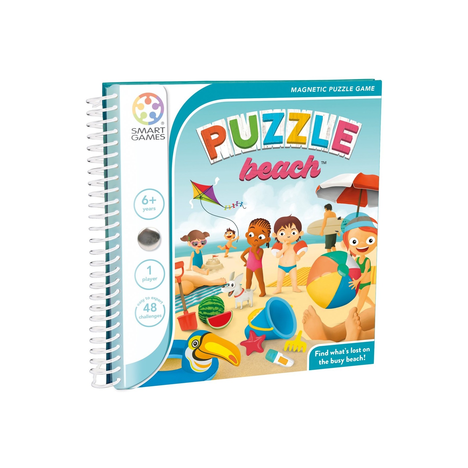 SmartGames - Magnetic Travel - Puzzle Beach (Nordic) (SG2327)