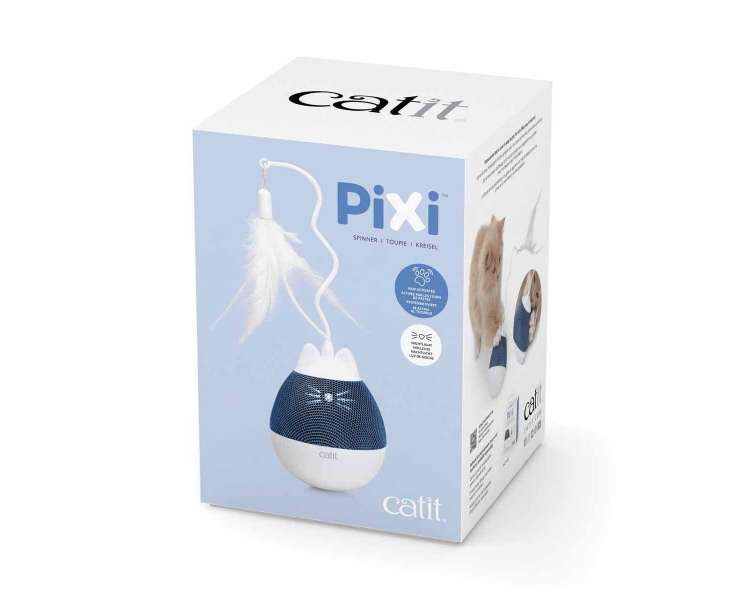 CATIT - Pixi Spinner White & Blue - (787.0182)