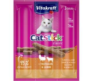 Vitakraft - Cat Stick® med turkey and lamb