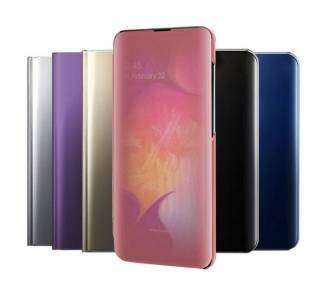Funda Flip con Stand Samsung Galaxy A02 Clear View - 6 Colores