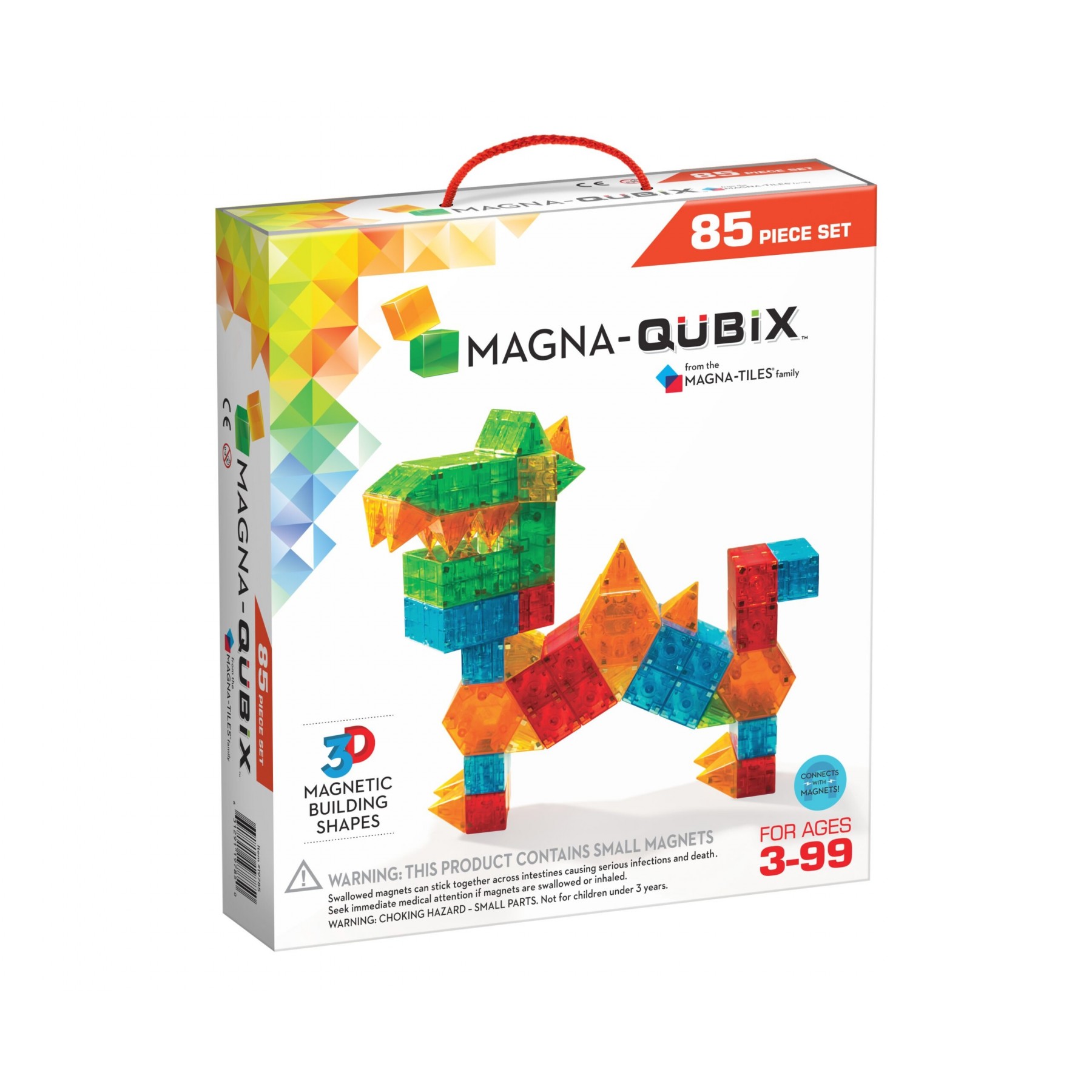 Magna-Tiles - Magna Qubix 85 pcs - (90231)