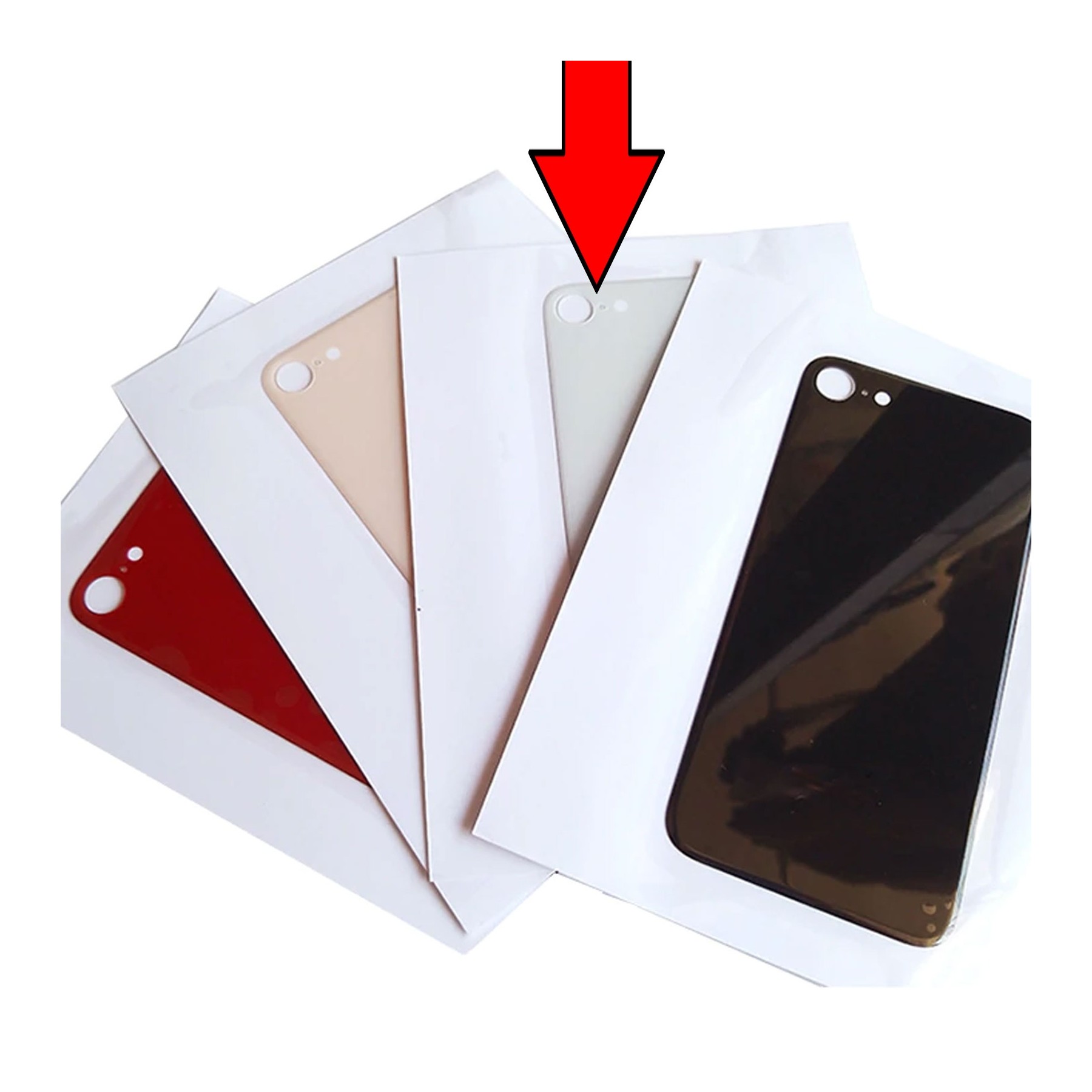 Back Cover for iPhone 8 | Color White