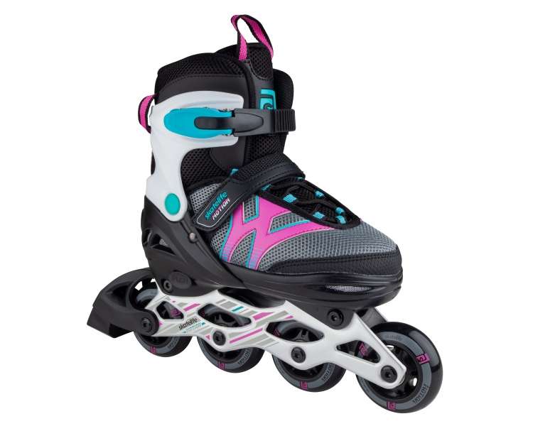 Skatelife - Inline Skates Adjustable - Black/Pink (Size 26-29) (SKL-SKA-0063)