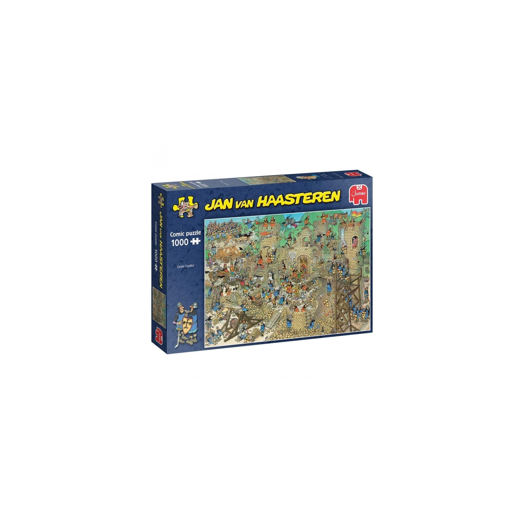 Jan Van Haasteren - Castle Conflict - 1000 Piece Puzzle (81914)