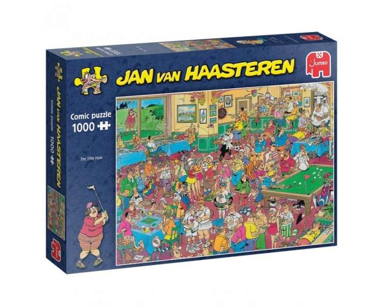 Rompecabezas Jan Van Haasteren - El hoyo 19 - 1000 Piezas (81909)