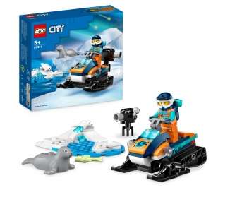 LEGO City, Explorador Ártico en Moto de Nieve (60376)