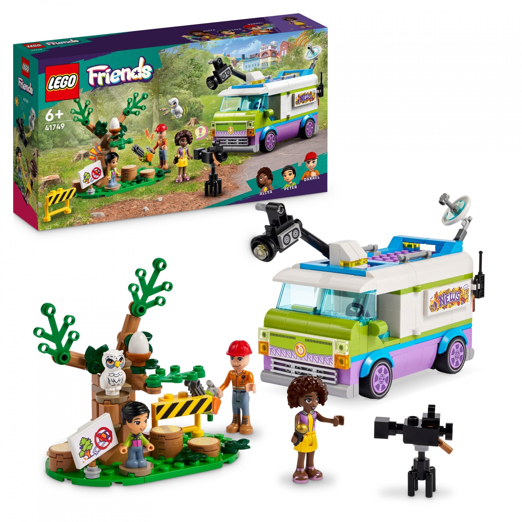 LEGO Friends, Furgoneta de Noticias (41749)