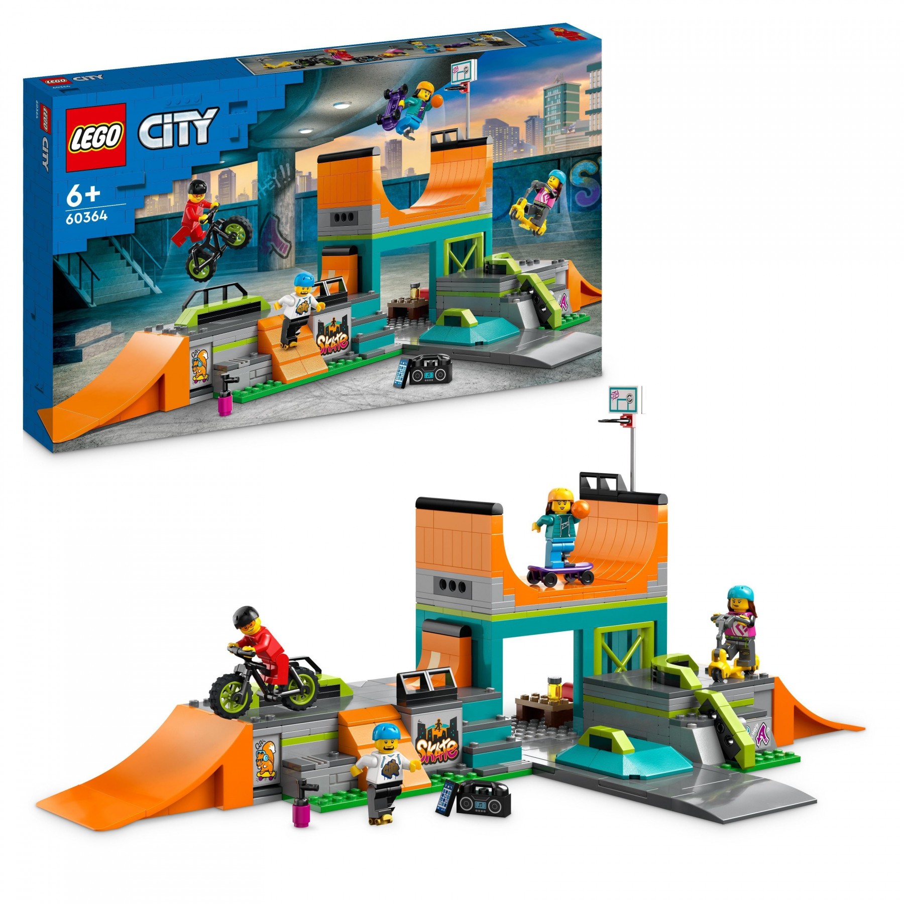 LEGO City, Parque de Patinaje en la Calle (60364)