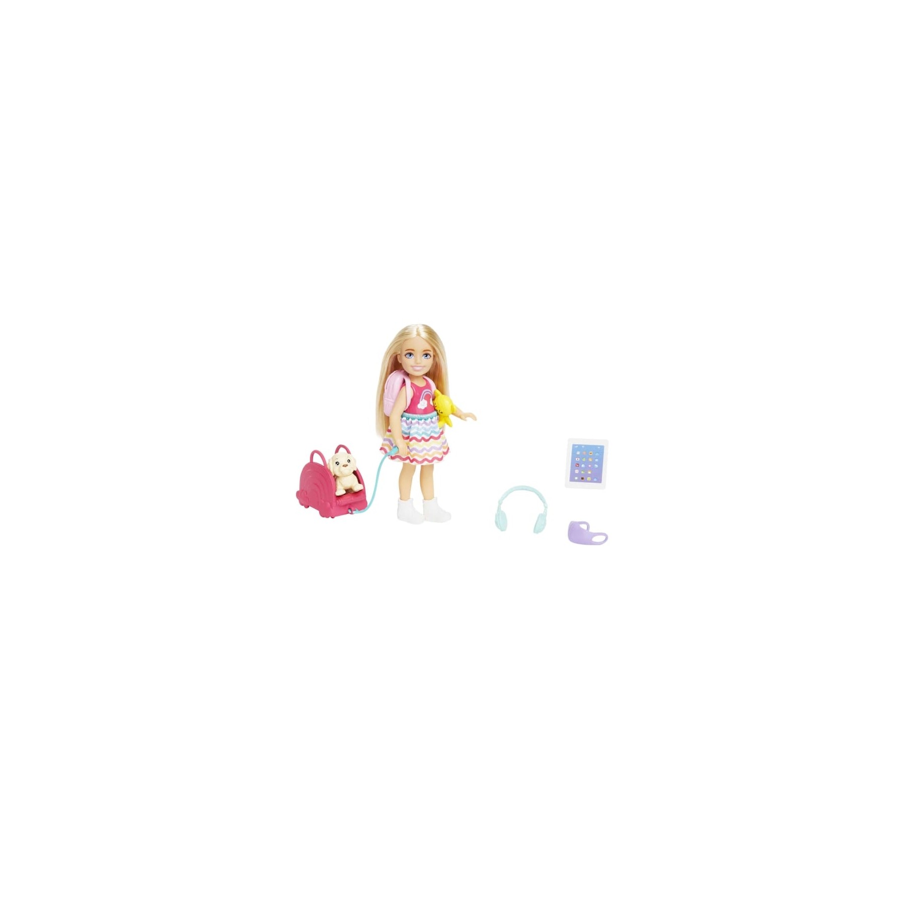 Barbie - Chelsea Travel Set With Puppy (HJY17)