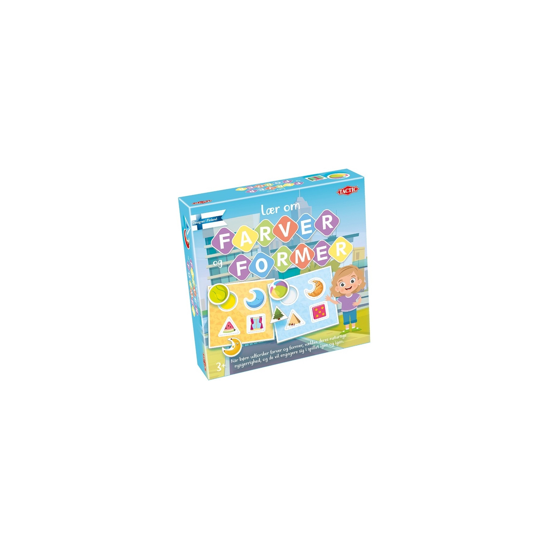 Tactic - Lær om - Farver og former (58316)