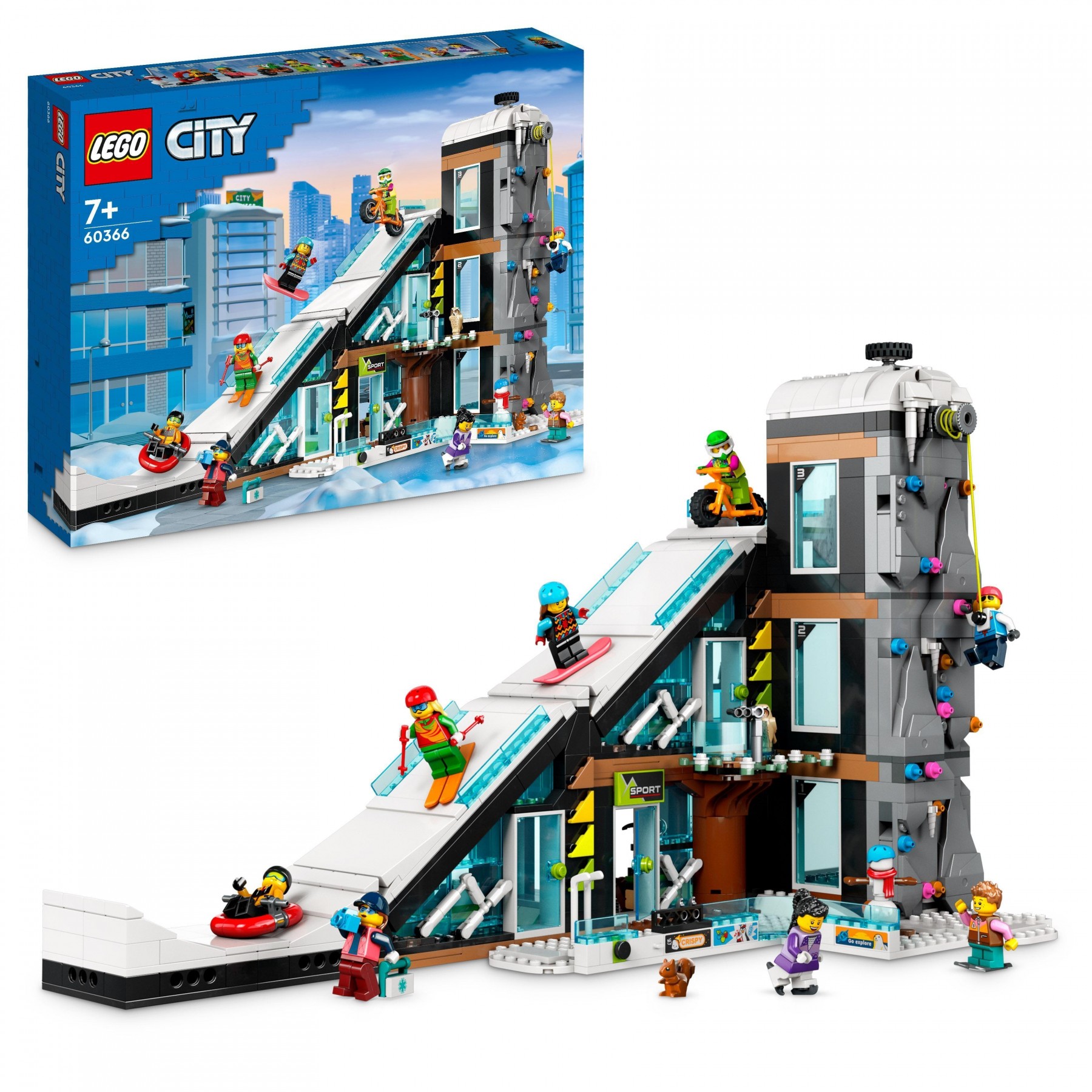 LEGO City, Centro de Esquí y Escalada (60366)