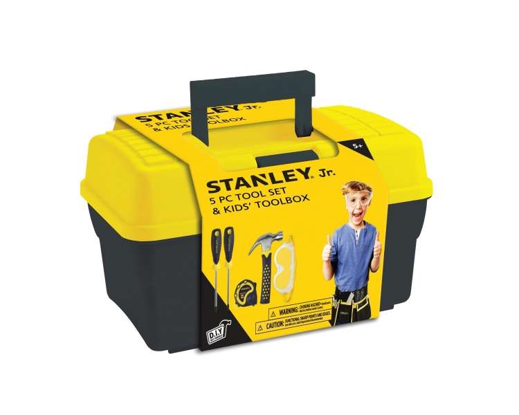 ​Stanley Jr. - Toolbox with 5 parts (TBS001-05-SY)