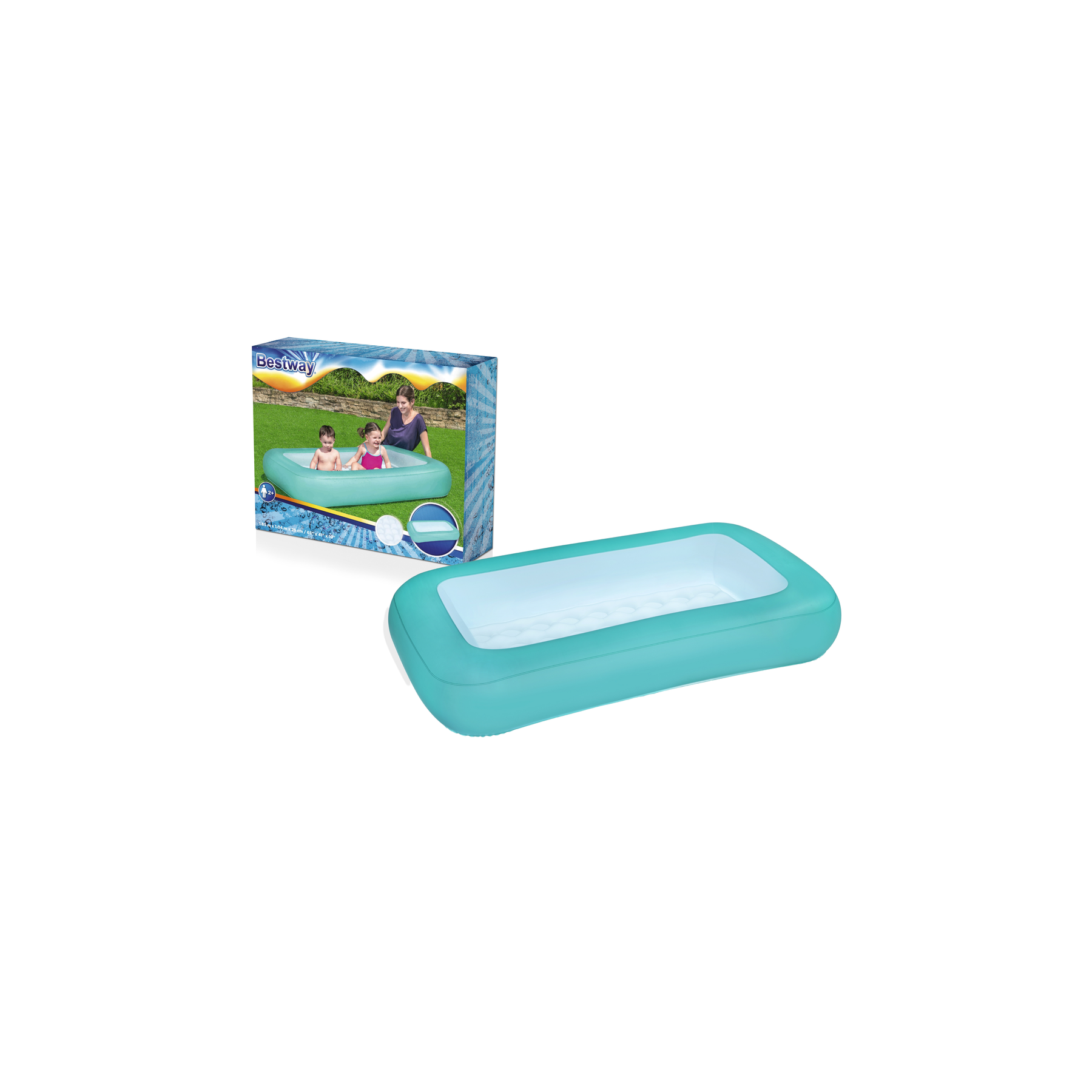 Bestway - Aquababes Pool 1.65m x 1.04m x 25cm (51115B)