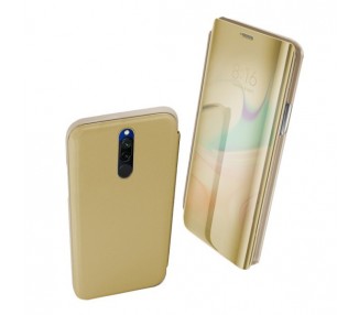 Funda Flip con Stand Xiaomi Redmi 9A Clear View - 6 Colores