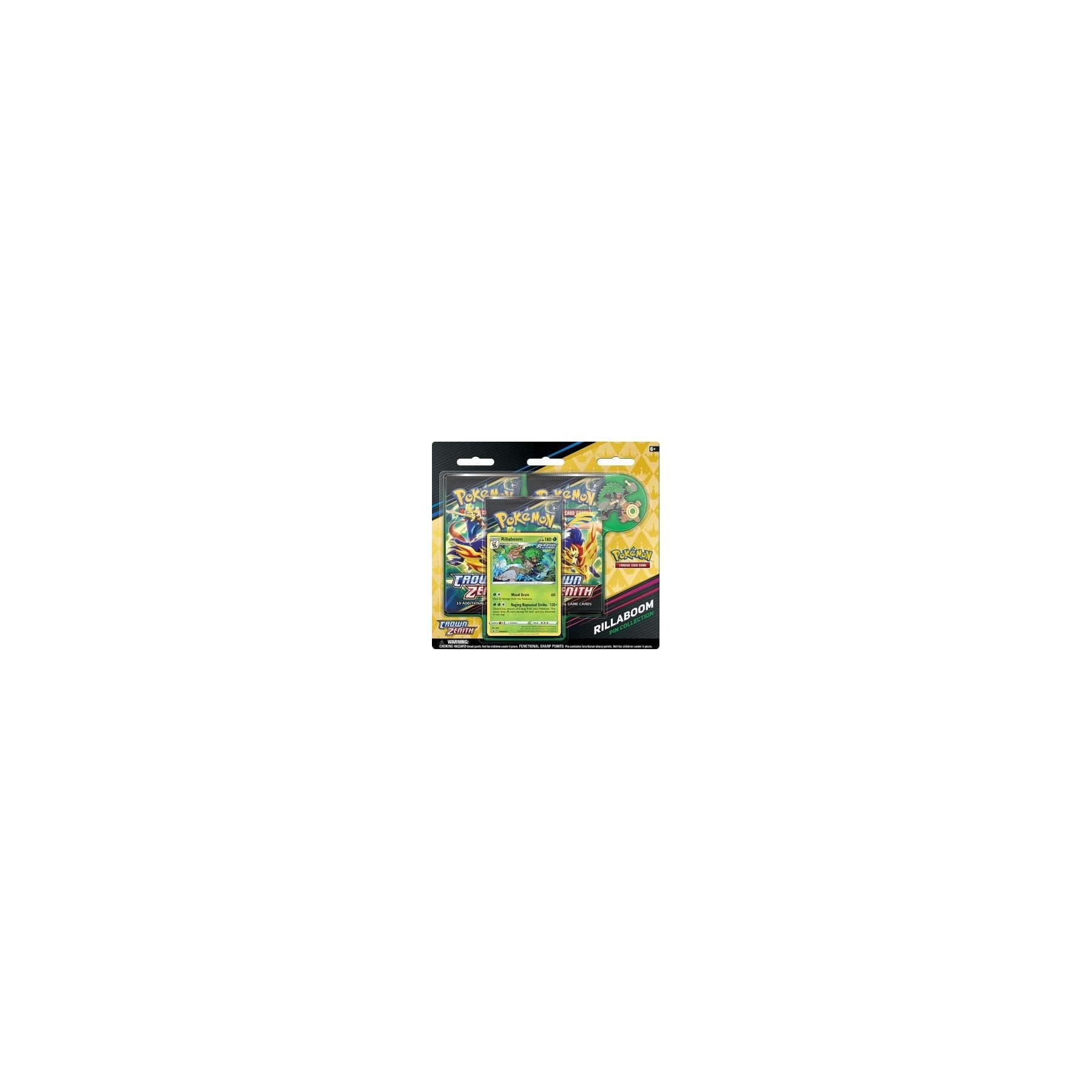 Pokemon - Sword & Shield 12.5 - Poke Pin Box - Rillaboom