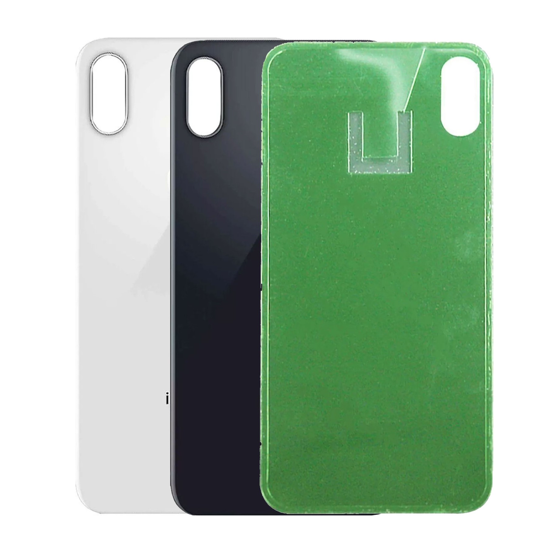 Tapa Trasera Compatible Para iPhone X 10 Con Agujero Camara Grande