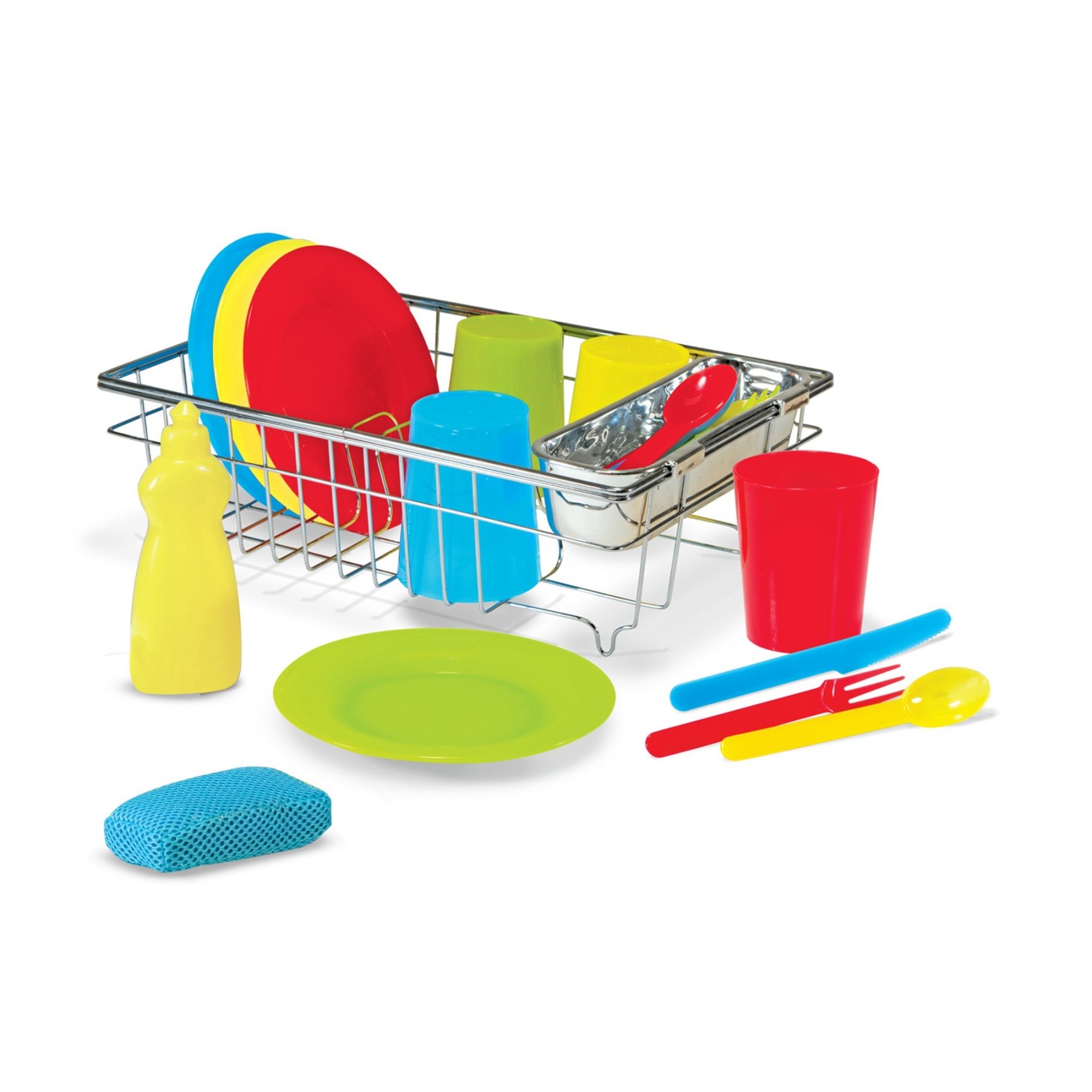 Melissa and Doug - Wash & Dry Dish Set (14282)